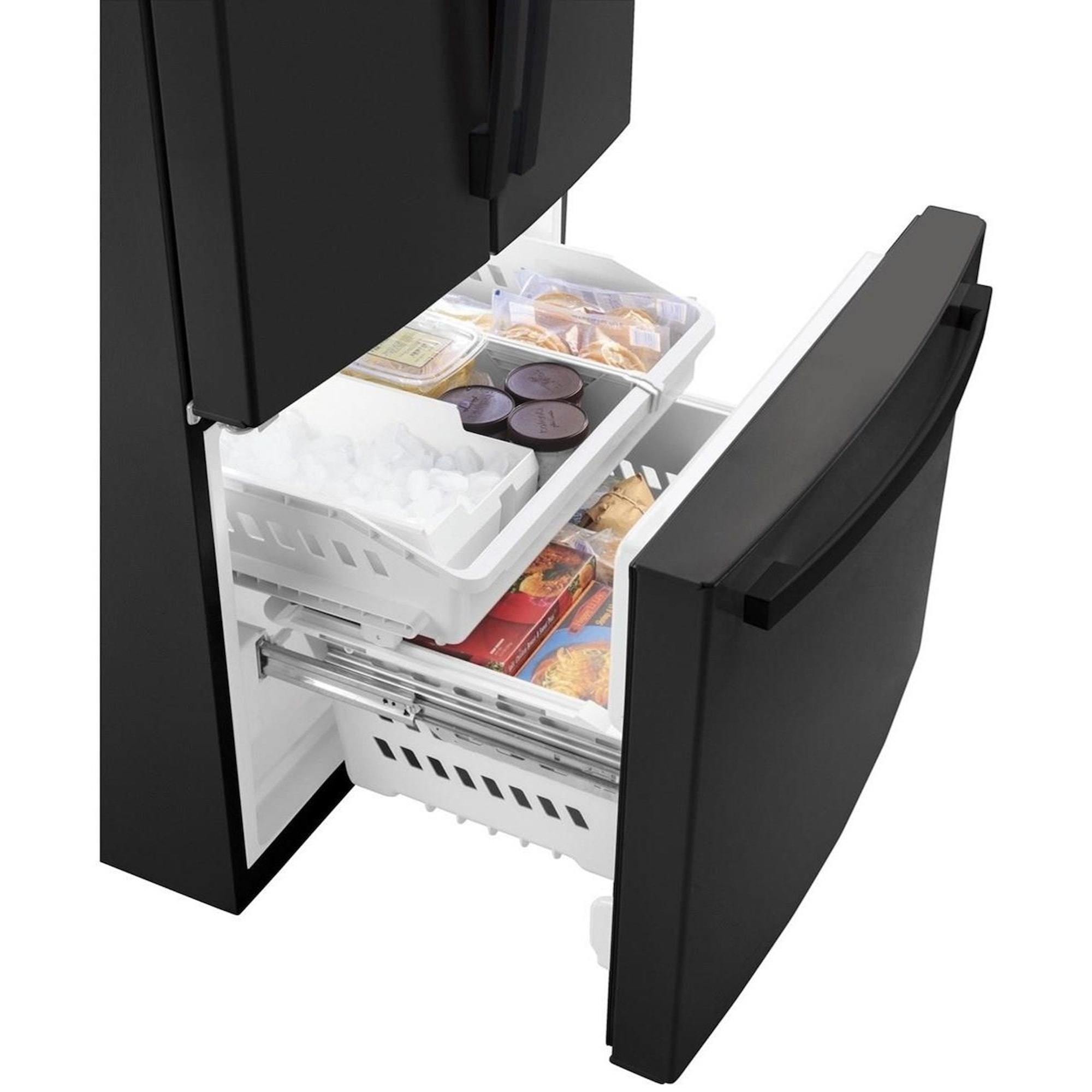 GE Appliances GWE19JGLBB GE® ENERGY STAR® 18.6 Cu. Ft. CounterDepth